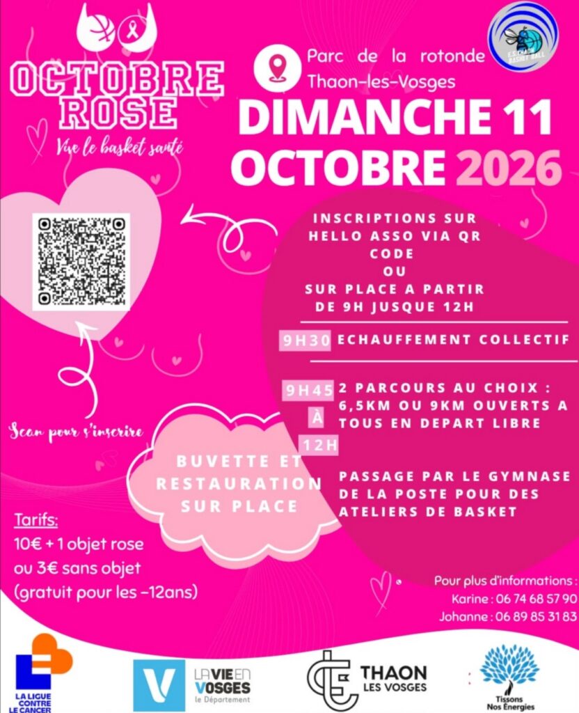 marche-course pour OCTOBRE ROSE 6ème édition